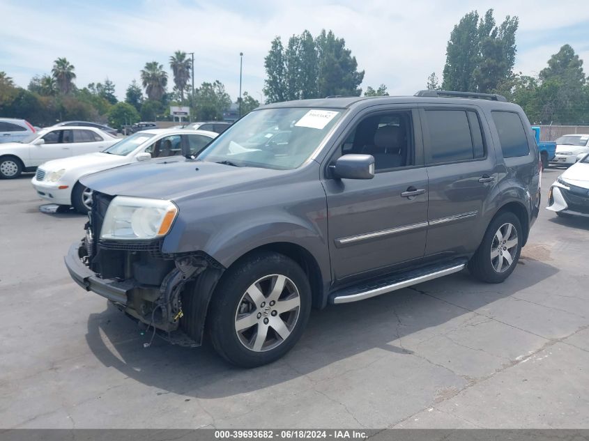 2014 Honda Pilot Touring VIN: 5FNYF4H97EB036594 Lot: 39693682