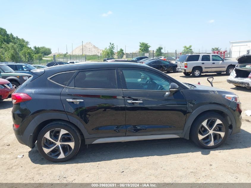 2018 Hyundai Tucson Limited VIN: KM8J33A26JU747637 Lot: 39693691