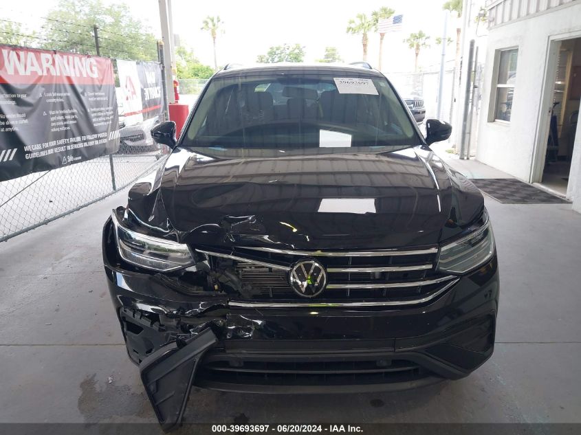 2022 Volkswagen Tiguan S VIN: 3VV1B7AX4NM034726 Lot: 39693697