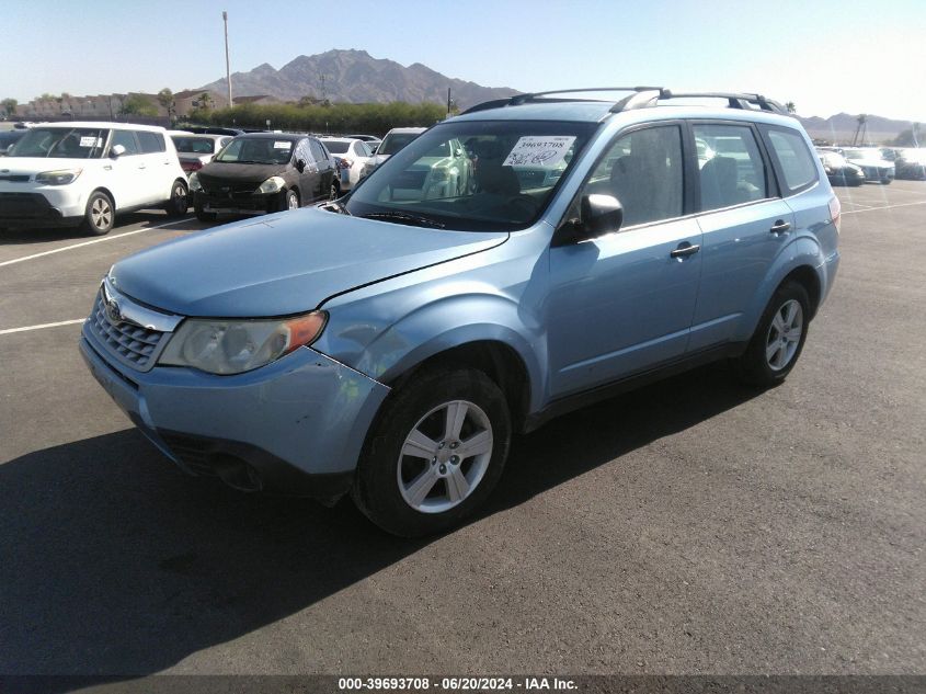 2012 Subaru Forester 2.5X VIN: JF2SHABC3CH468763 Lot: 39693708