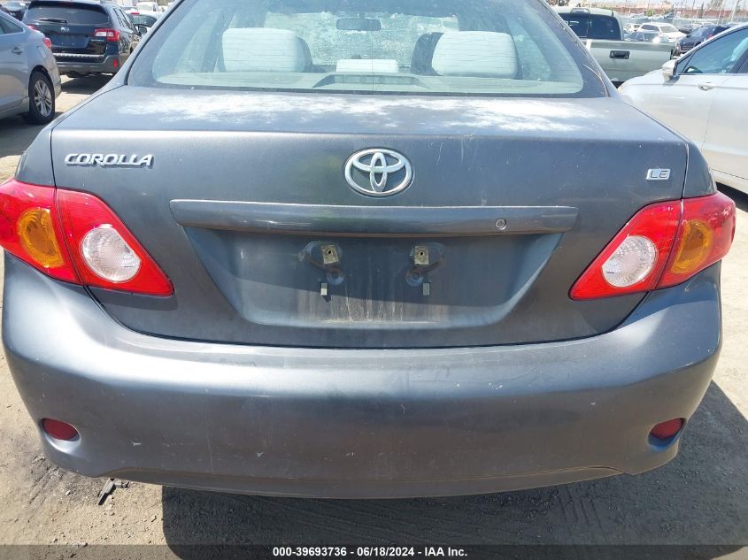 2010 Toyota Corolla Le VIN: 1NXBU4EE2AZ327529 Lot: 39693736