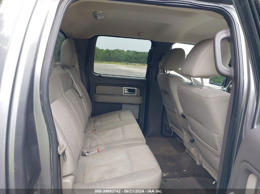 2010 Ford F150 Supercrew VIN: 1FTEW1C89AFB02262 Lot: 39693742