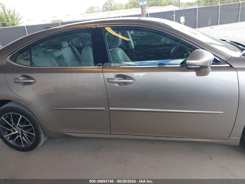 2017 Lexus Es 350 VIN: 58ABK1GG2HU066697 Lot: 39693746