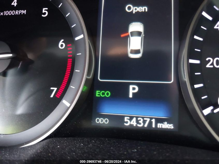 2017 Lexus Es 350 VIN: 58ABK1GG2HU066697 Lot: 39693746