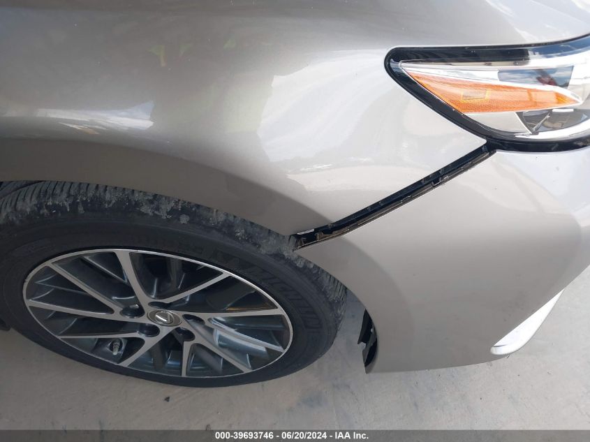 2017 Lexus Es 350 VIN: 58ABK1GG2HU066697 Lot: 39693746