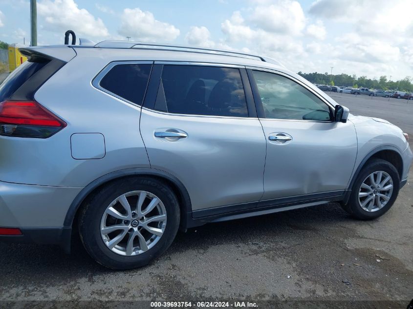 2017 Nissan Rogue Sv VIN: KNMAT2MT4HP597247 Lot: 39693754