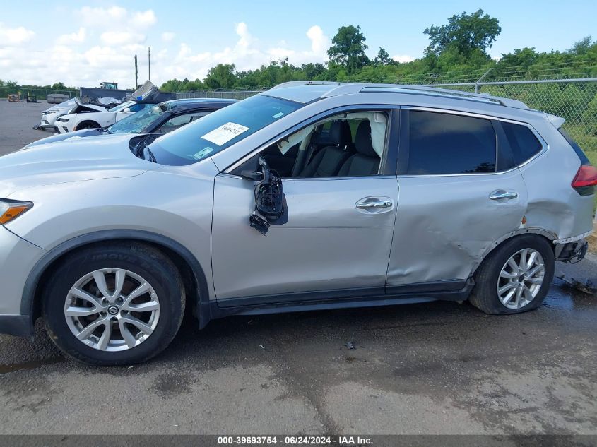 2017 Nissan Rogue Sv VIN: KNMAT2MT4HP597247 Lot: 39693754