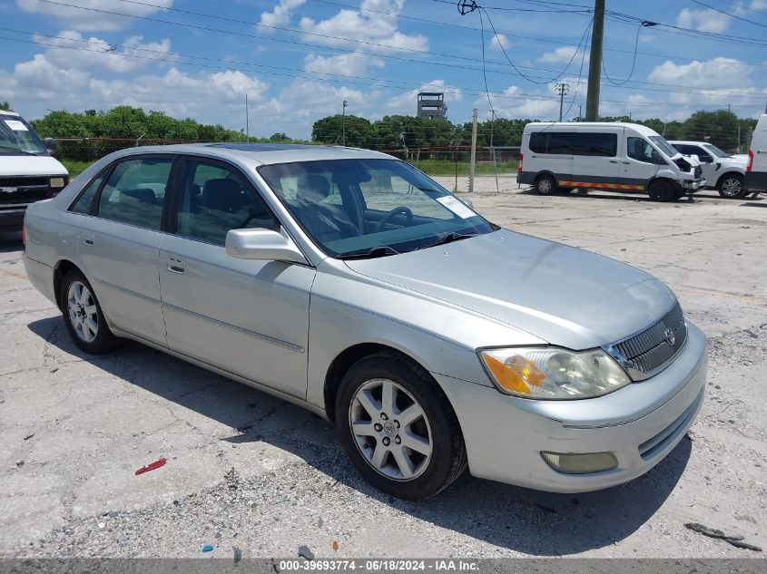 4T1BF28BX2U248790 | 2002 TOYOTA AVALON