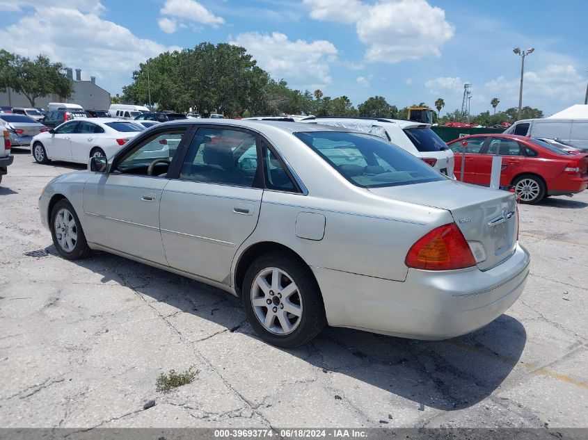 4T1BF28BX2U248790 | 2002 TOYOTA AVALON