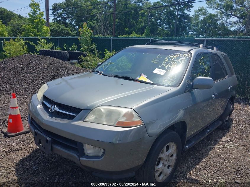 2HNYD18601H536623 2001 Acura Mdx