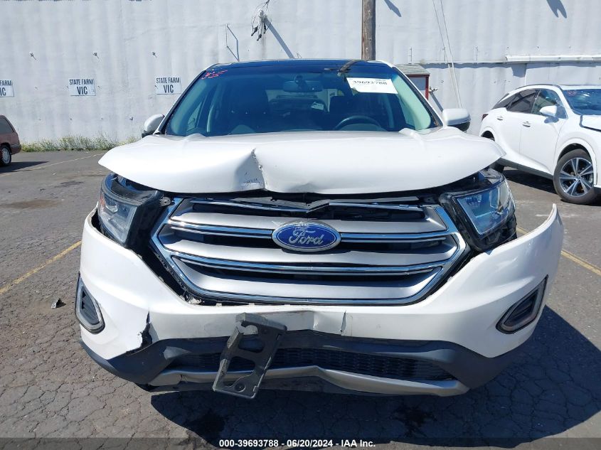 2016 Ford Edge Sel VIN: 2FMPK4J94GBC25202 Lot: 39693788