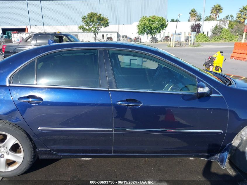 2006 Acura Rl 3.5 VIN: JH4KB16556C009066 Lot: 39693796