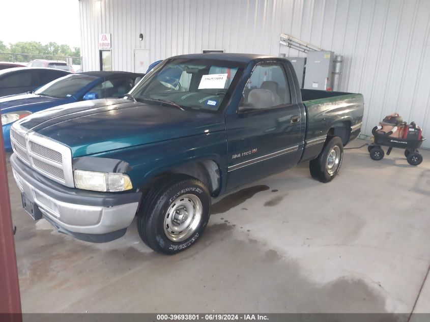 1999 Dodge Ram 1500 St/Ws VIN: 1B7HC16X6XS170866 Lot: 39693801