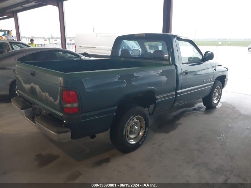 1999 Dodge Ram 1500 St/Ws VIN: 1B7HC16X6XS170866 Lot: 39693801