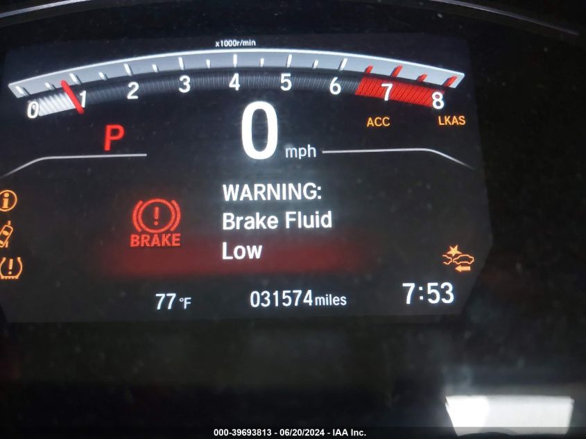 2020 Honda Cr-V Touring VIN: 7FARW1H97LE008332 Lot: 39693813