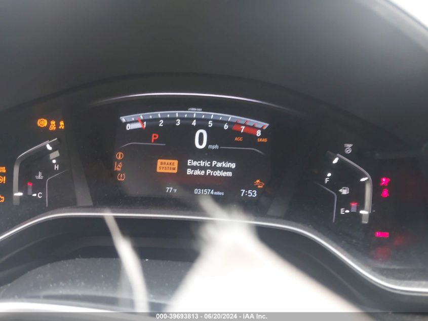 2020 Honda Cr-V Touring VIN: 7FARW1H97LE008332 Lot: 39693813