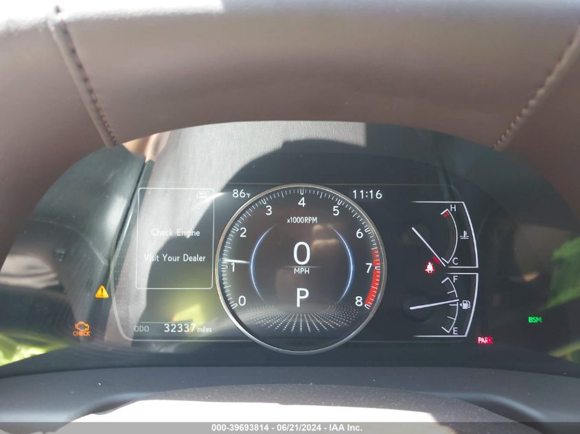 2019 Lexus Es 350 Luxury VIN: 58ABZ1B14KU019435 Lot: 39693814