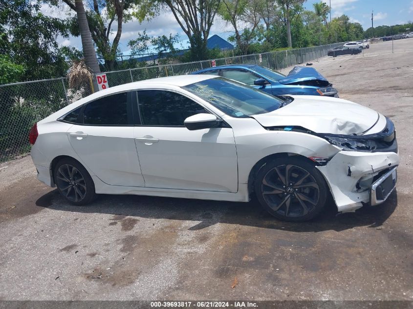 2019 Honda Civic Lx VIN: 2HGFC2F65KH570701 Lot: 39693817