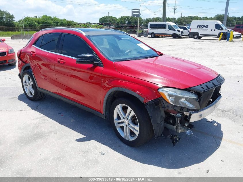 2015 Mercedes-Benz Gla 250 VIN: WDCTG4EB1FJ154787 Lot: 39693819