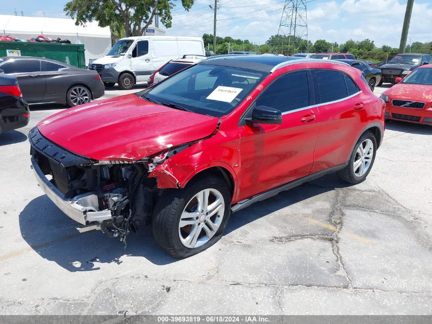 2015 Mercedes-Benz Gla 250 VIN: WDCTG4EB1FJ154787 Lot: 39693819