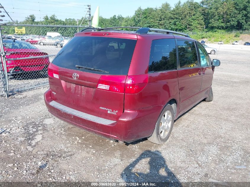 2005 Toyota Sienna Ce/Le VIN: 5TDZA23C05S283509 Lot: 39693820