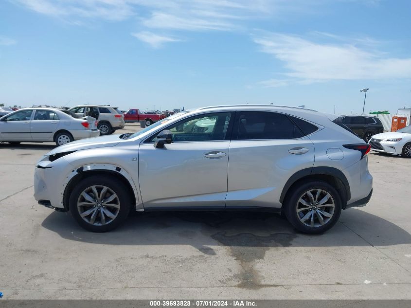 2016 Lexus Nx 200T F Sport VIN: JTJYARBZ5G2028999 Lot: 39693828