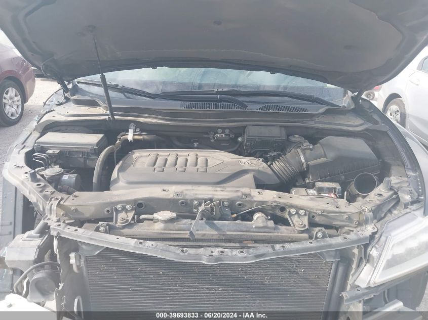 2014 Acura Mdx VIN: 5FRYD3H28EB019921 Lot: 39693833