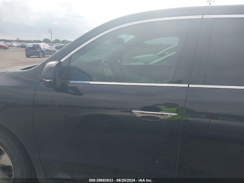 2014 Acura Mdx VIN: 5FRYD3H28EB019921 Lot: 39693833