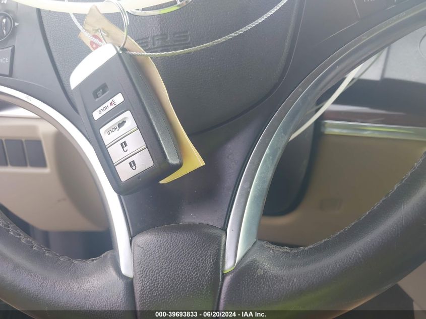 2014 Acura Mdx VIN: 5FRYD3H28EB019921 Lot: 39693833