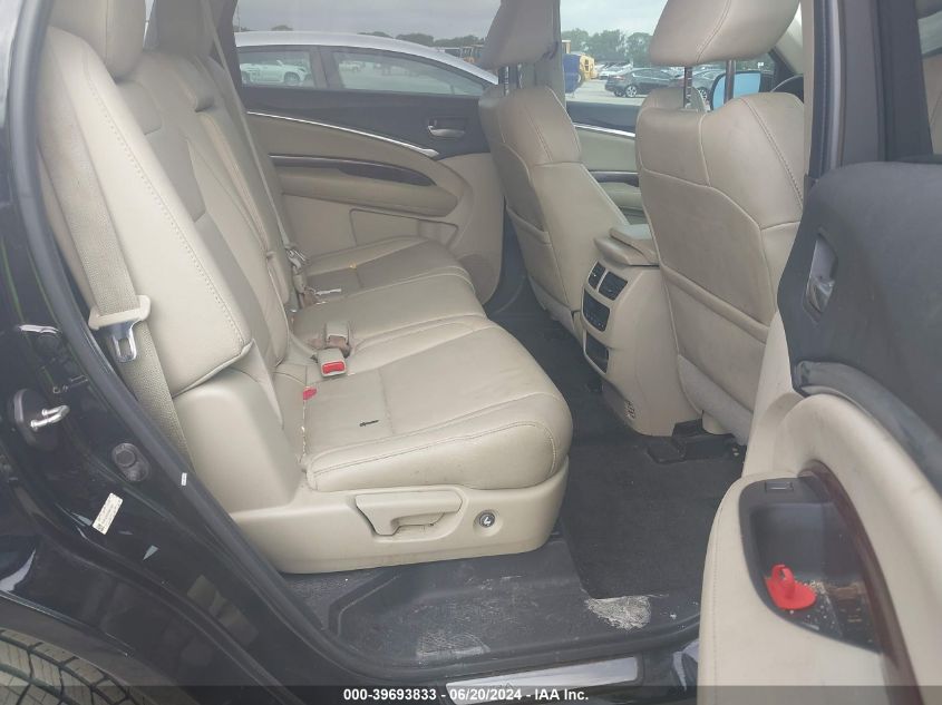 2014 Acura Mdx VIN: 5FRYD3H28EB019921 Lot: 39693833