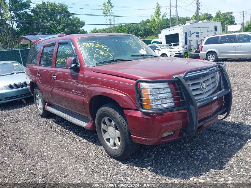 2002 Cadillac Escalade Standard VIN: 1GYEK63N12R175733 Lot: 39693861