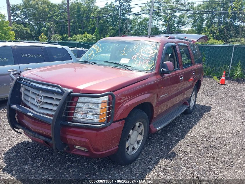 2002 Cadillac Escalade Standard VIN: 1GYEK63N12R175733 Lot: 39693861