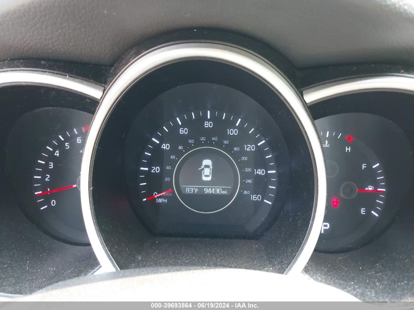 2015 Kia Optima Ex VIN: 5XXGN4A79FG450384 Lot: 39693864