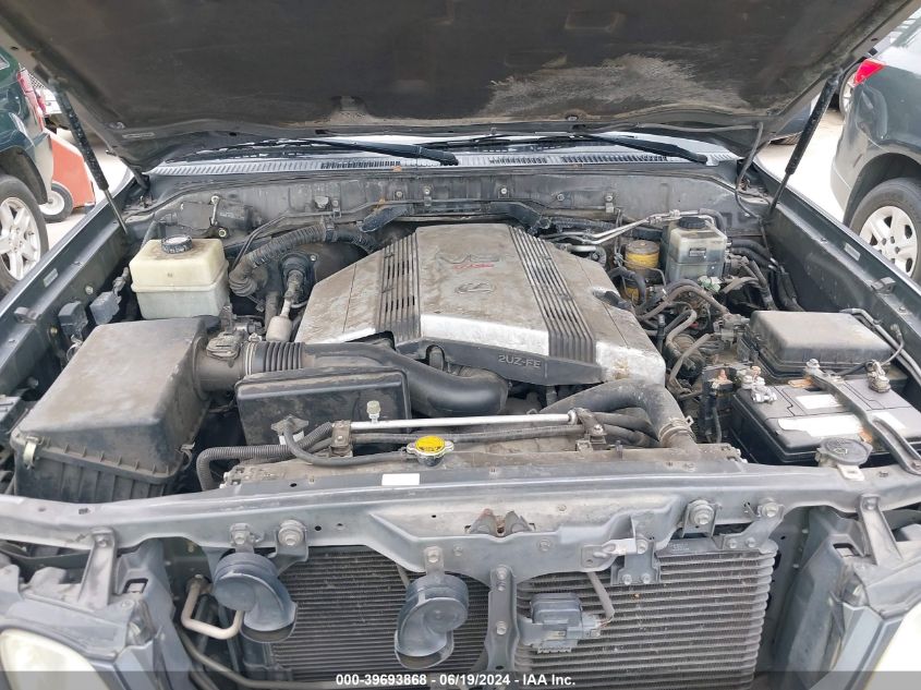 2004 Lexus Lx 470 VIN: JTJHT00W943542469 Lot: 39693868