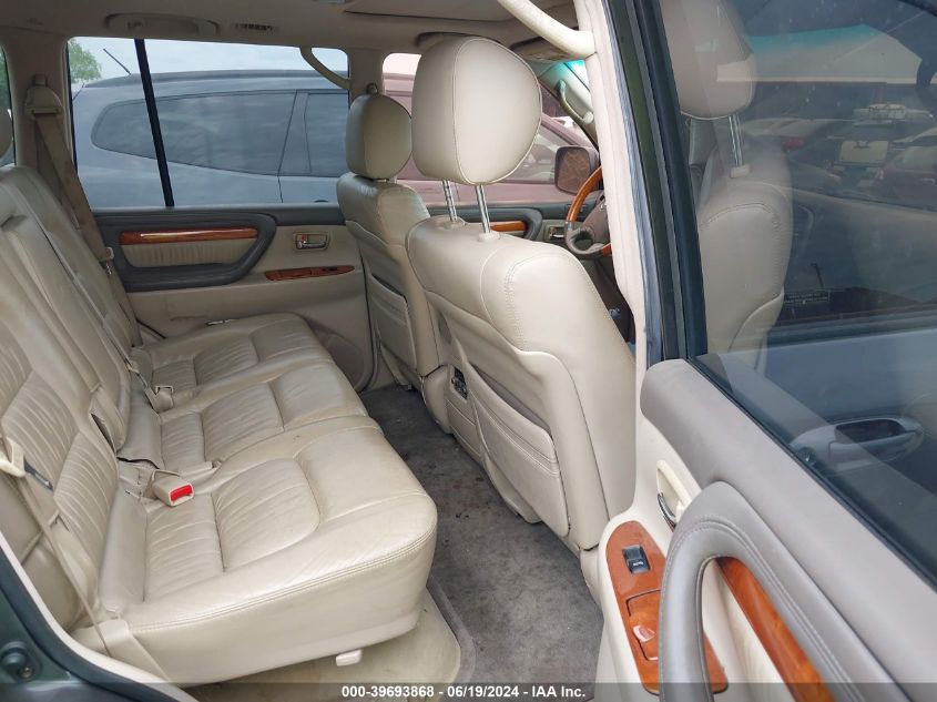 2004 Lexus Lx 470 VIN: JTJHT00W943542469 Lot: 39693868