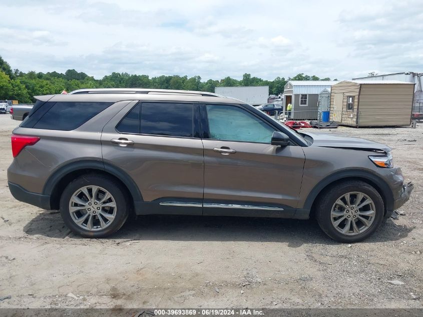 2021 Ford Explorer Limited VIN: 1FMSK8FHXMGB06558 Lot: 39693869