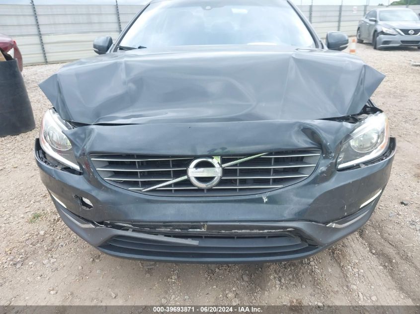 2014 Volvo S60 T5/T5 Platinum/T5 Premier/T5 Premier Plus VIN: YV1612FS5E2289698 Lot: 39693871