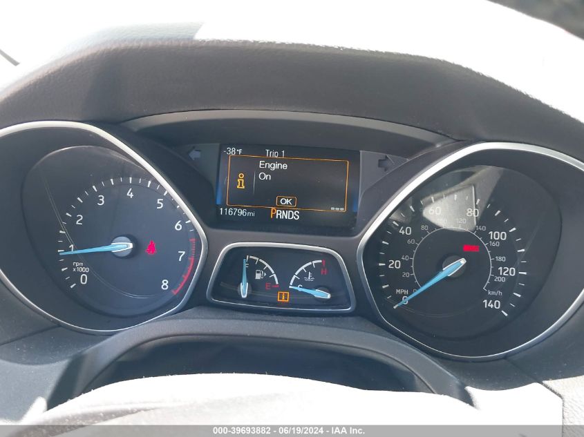 2016 Ford Focus Titanium VIN: 1FADP3N27GL285335 Lot: 39693882