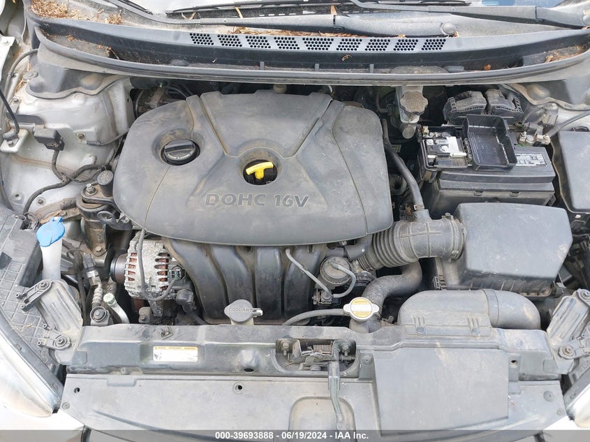 2012 Hyundai Elantra Limited VIN: 5NPDH4AE5CH082388 Lot: 39693888