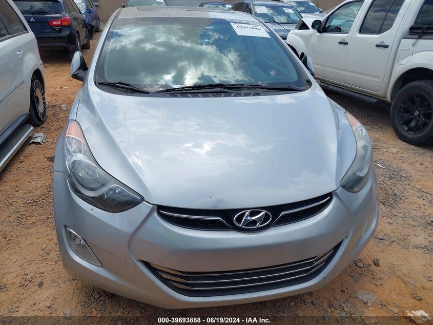 2012 Hyundai Elantra Limited VIN: 5NPDH4AE5CH082388 Lot: 39693888