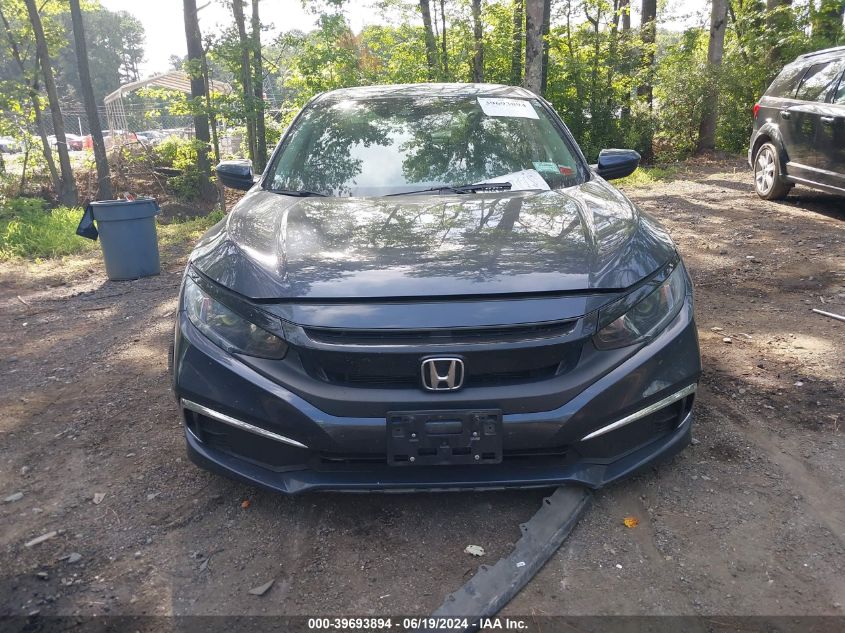 2020 Honda Civic Lx VIN: 2HGFC2F61LH542900 Lot: 39693894