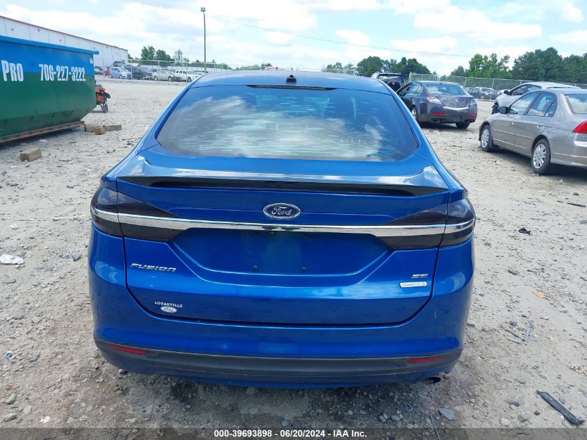 2017 Ford Fusion Se VIN: 3FA6P0HD7HR137287 Lot: 39693898