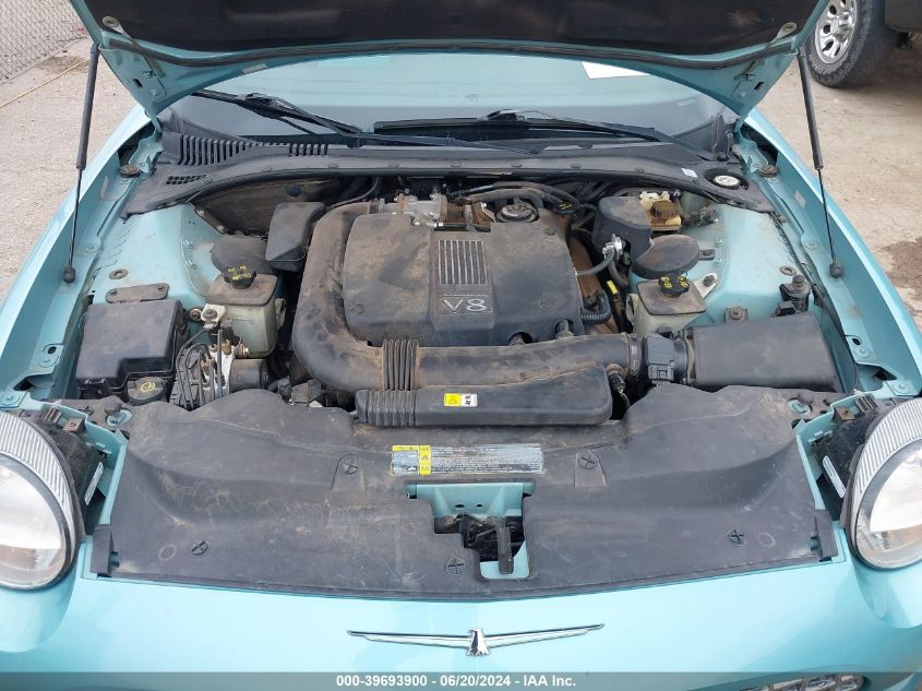 2002 Ford Thunderbird VIN: 1FAHP60A62Y116940 Lot: 39693900