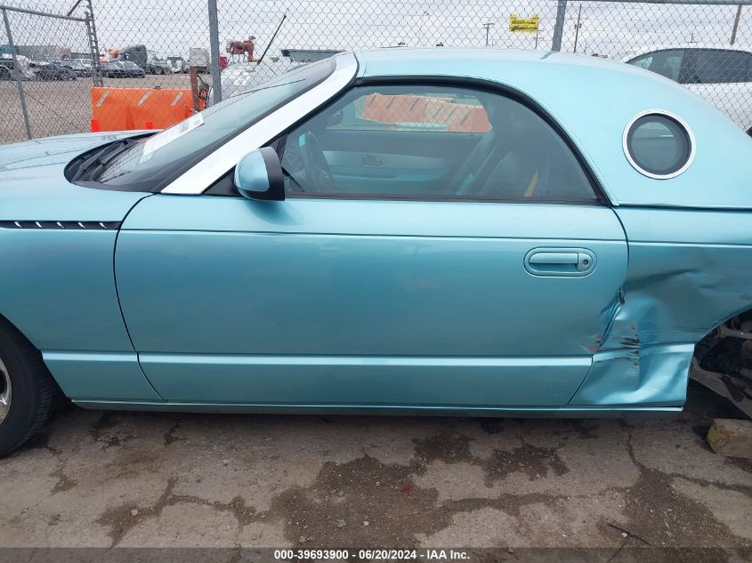2002 Ford Thunderbird VIN: 1FAHP60A62Y116940 Lot: 39693900