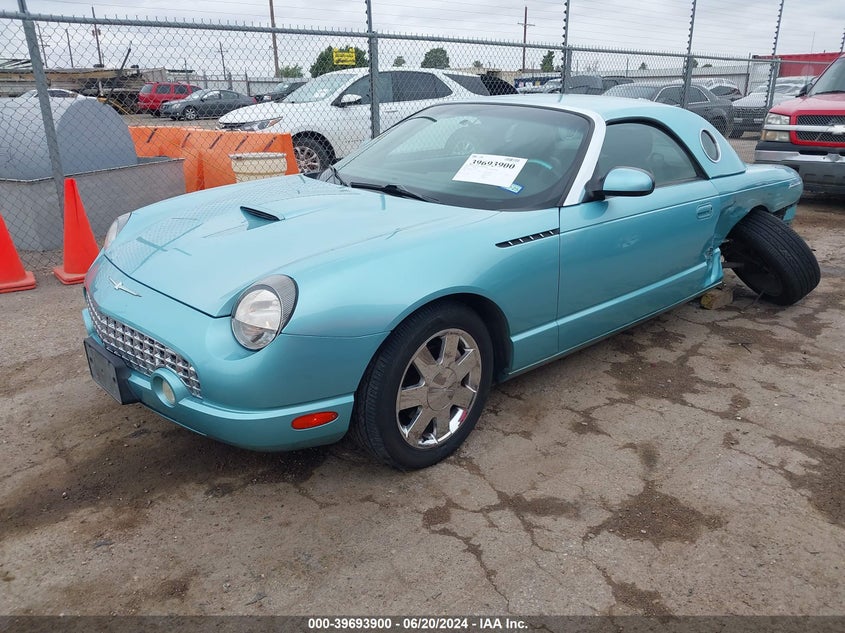 2002 Ford Thunderbird VIN: 1FAHP60A62Y116940 Lot: 39693900