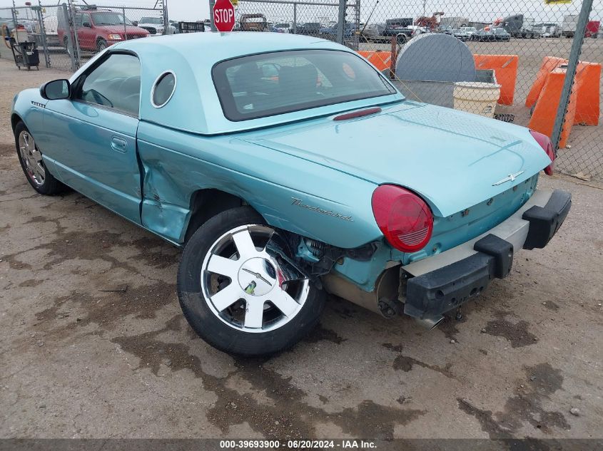 2002 Ford Thunderbird VIN: 1FAHP60A62Y116940 Lot: 39693900