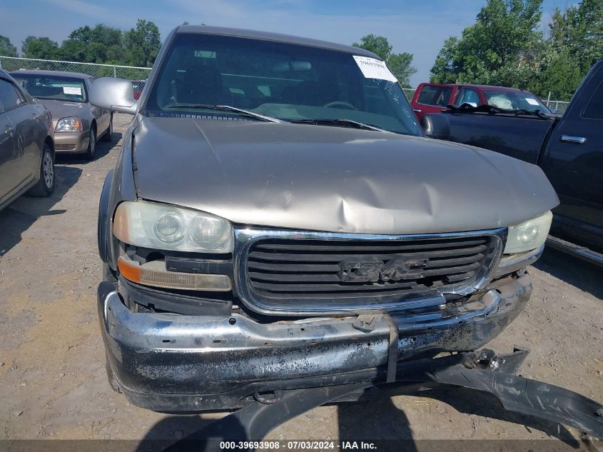 2002 GMC New Sierra C1500 VIN: 2GTEC19V721390362 Lot: 39693908