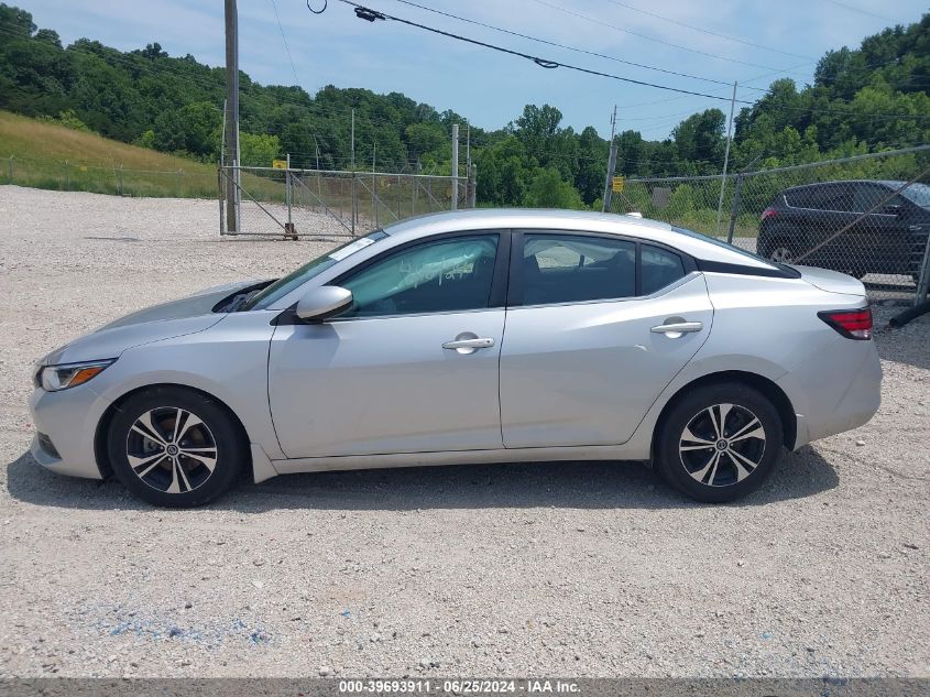 2021 Nissan Sentra Sv Xtronic Cvt VIN: 3N1AB8CV0MY208222 Lot: 39693911