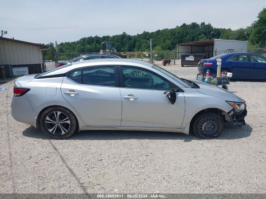 2021 Nissan Sentra Sv Xtronic Cvt VIN: 3N1AB8CV0MY208222 Lot: 39693911