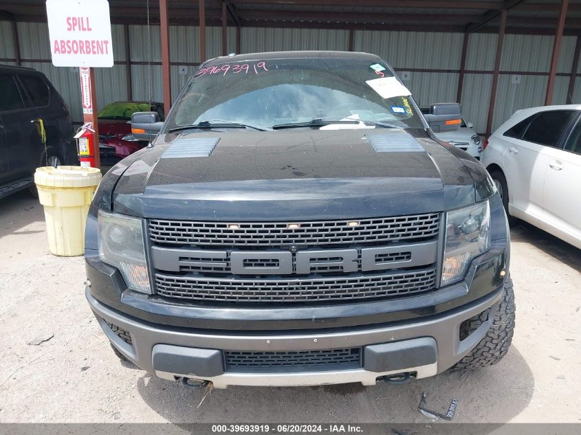 2013 Ford F150 Svt Raptor VIN: 1FTFW1R68DFA17850 Lot: 39693919